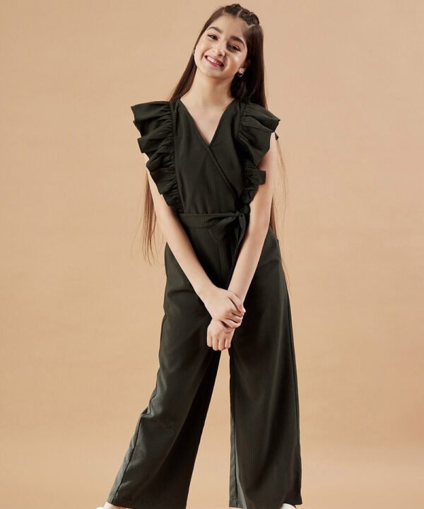 Girls Basic Jumpsuit